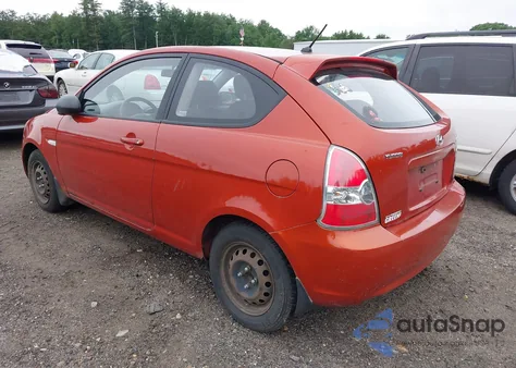 2008 Hyundai Accent Gs from USA, damaged, VIN KMHCM36C28U070250
